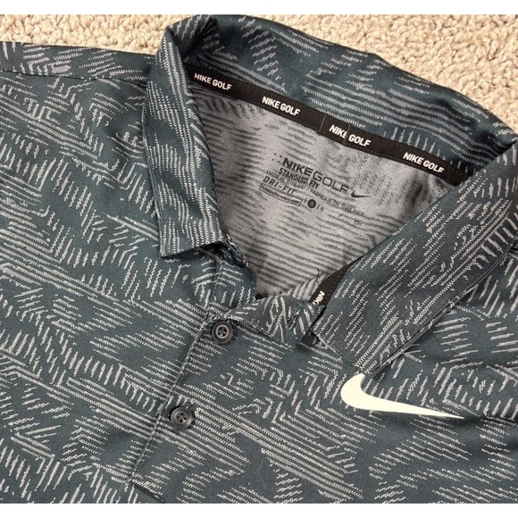 Nike Other - Nike Golf Standard Dri Fit Polo Shirt Performance Mens Small